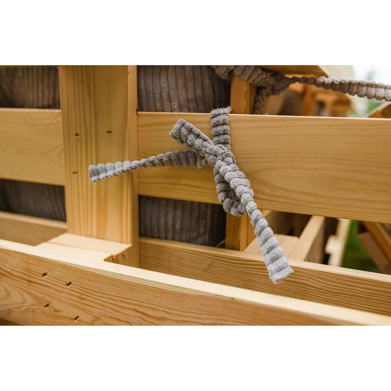 Palettenkissen OSLO CORD – gesteppte Kissen für Palettenmöbel – Indoor