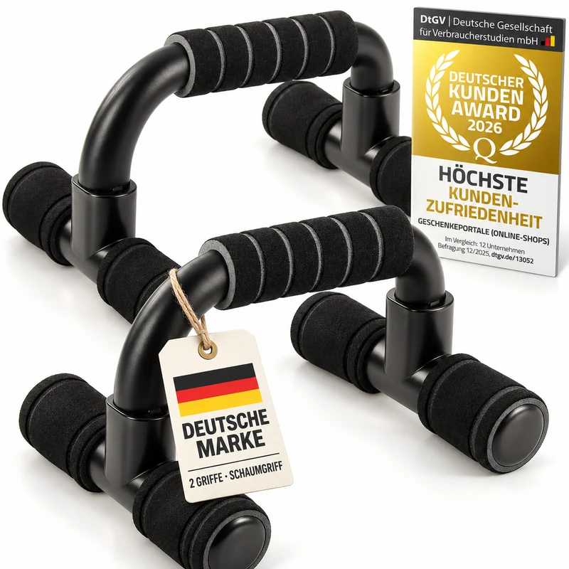 Liegestützgriffe - Ergonomische Push-Up Bars für Oberkörpertraining