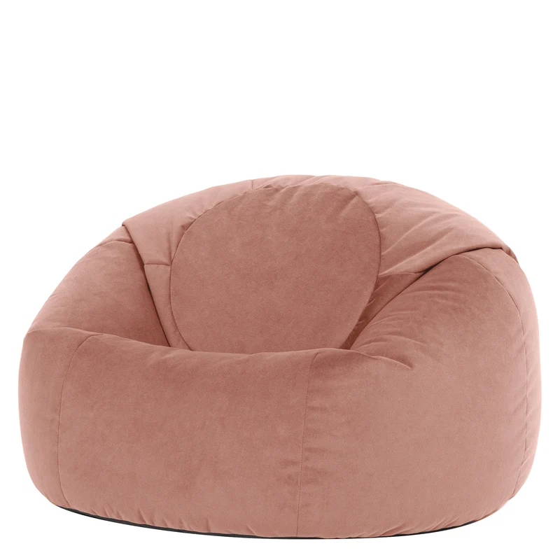 Kingston Velvet Sitzsack Klassik - Rosa