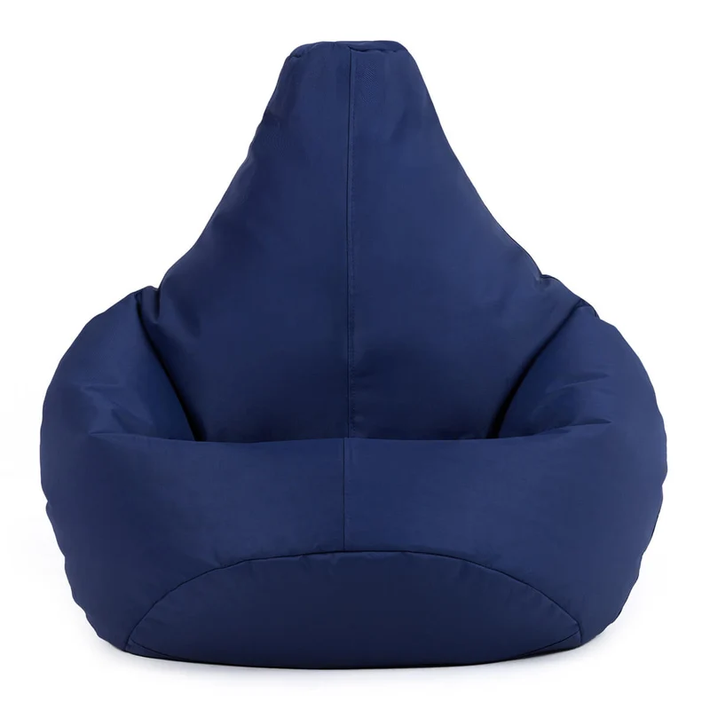 Kinder Dalton Indoor-Outdoor Hochlehnen-Sitzsack - Marineblau