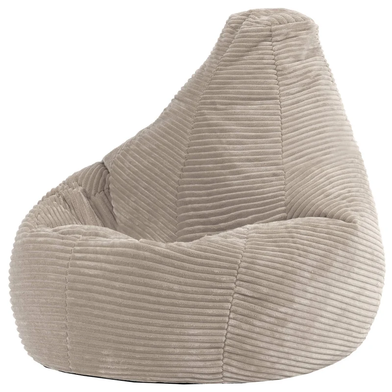 Dalton Sessel-Sitzsack für Kinder, Cord, Natur