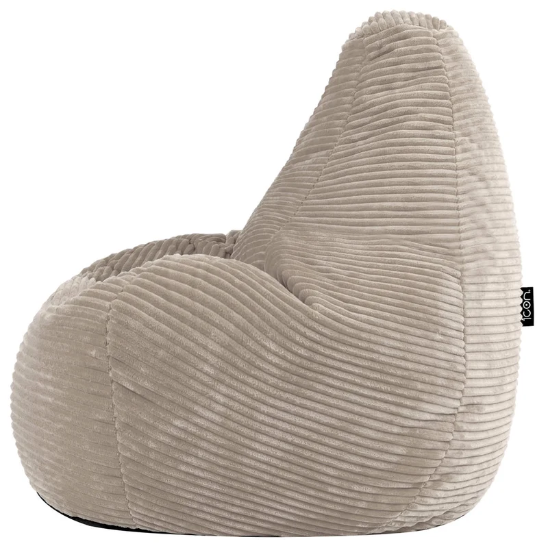 Dalton Sessel-Sitzsack für Kinder, Cord, Natur