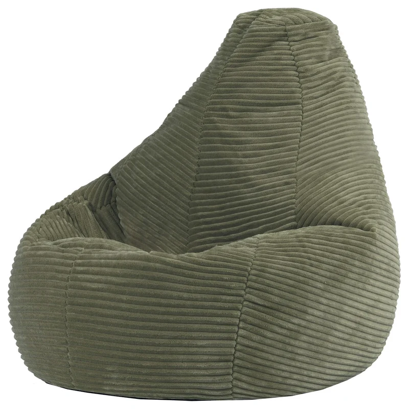 Dalton Sessel-Sitzsack für Kinder, Cord, Salbeigrün