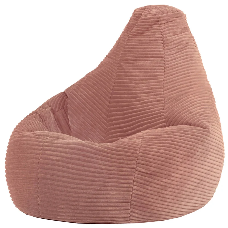 Dalton Sessel-Sitzsack für Kinder, Cord, Rosa