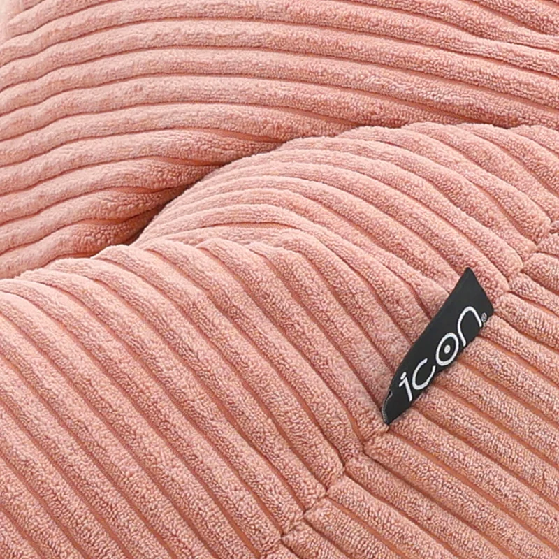 Dalton Sessel-Sitzsack für Kinder, Cord, Rosa