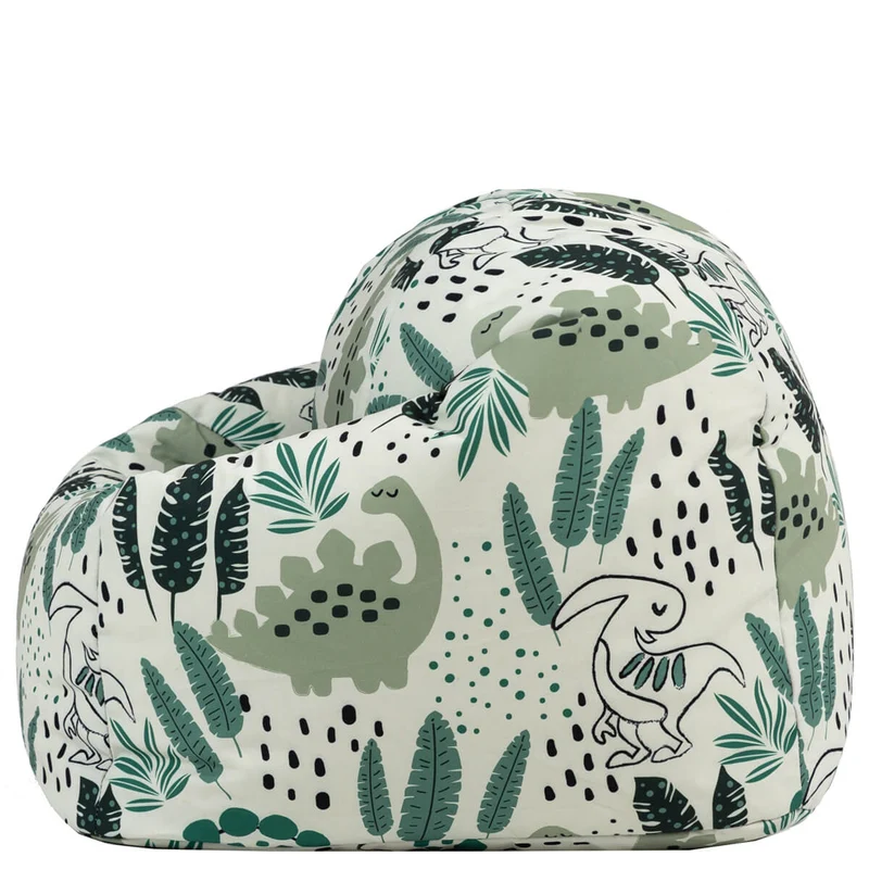 Klassischer Sitzsack mit Dinosaurier-Aufdruck für Kinder