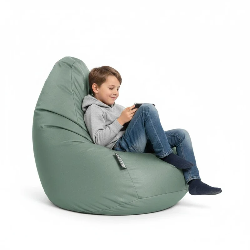 Sitzsack BeanBag Brava XL, eukalyptus