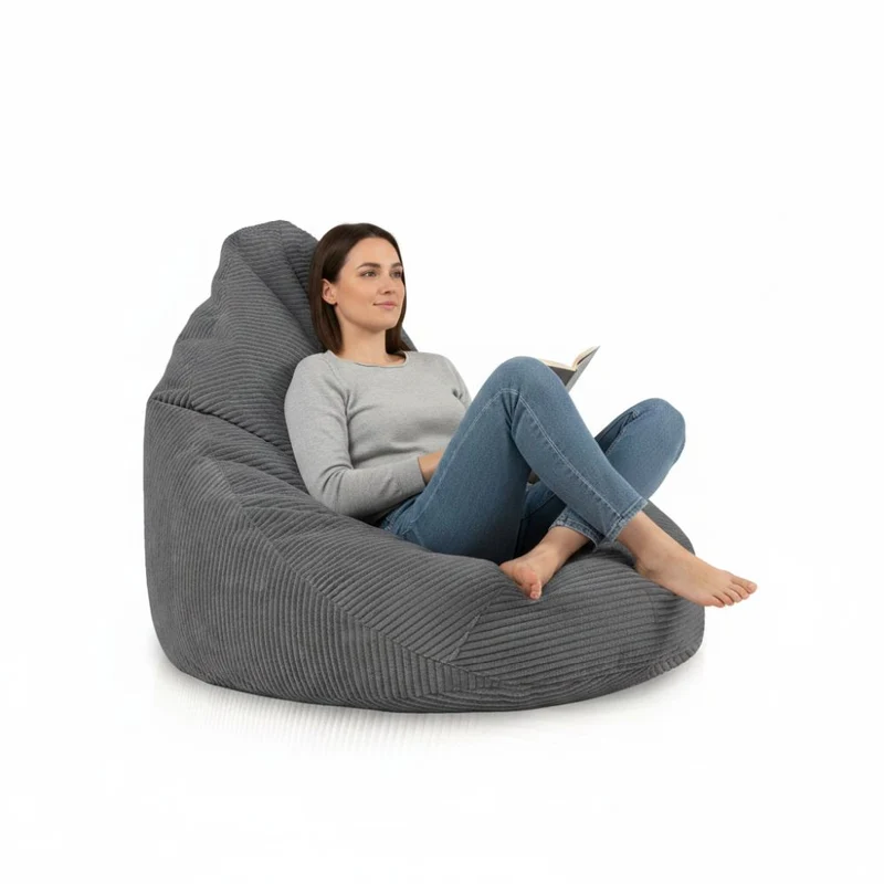 Sitzsack Flumpster Dune XXL, anthrazit
