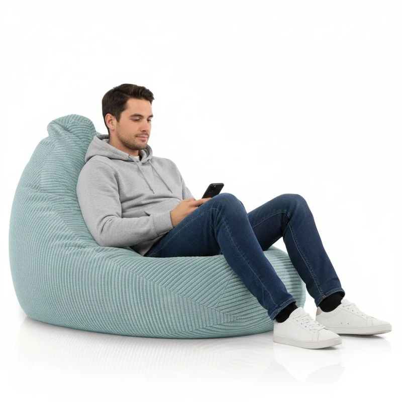Sitzsack Flumpster Dune XXL, salbei