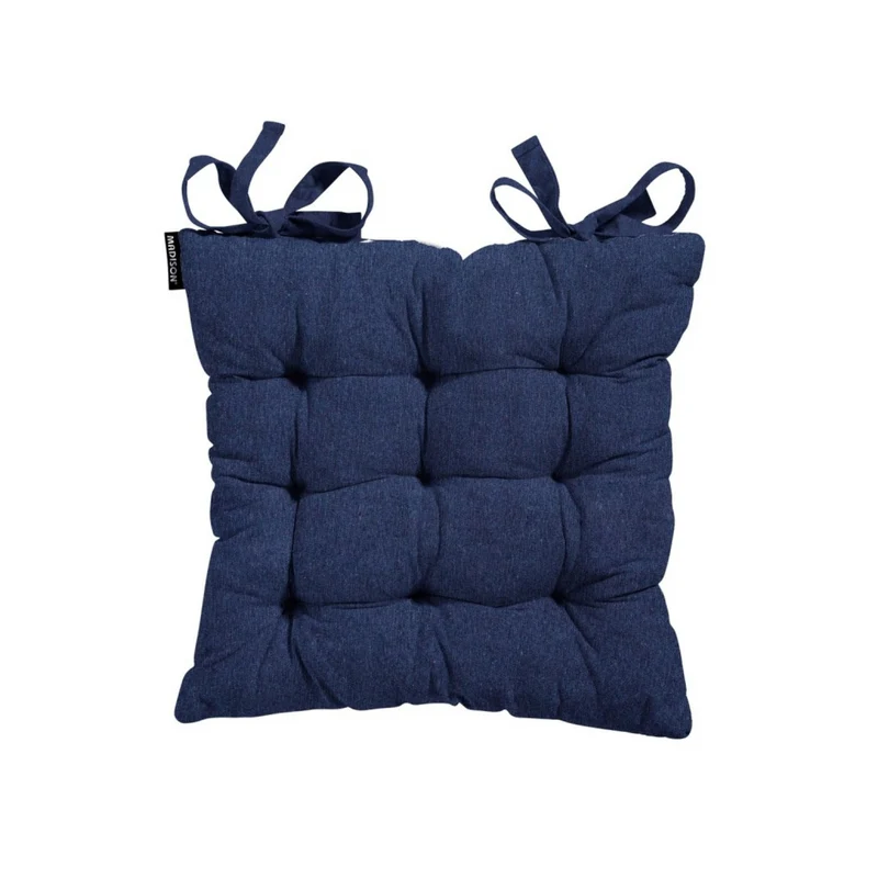 Madison Toscane zitkussen 46x46cm Panama Indigo