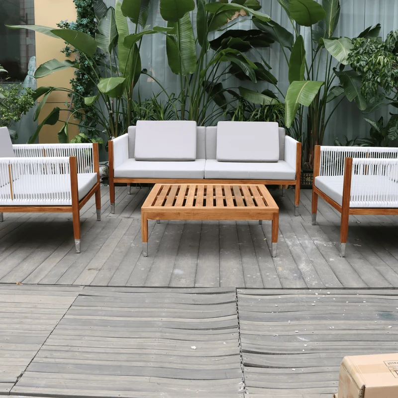 Boender Outdoor Jakarta loungeset 4-delig rope