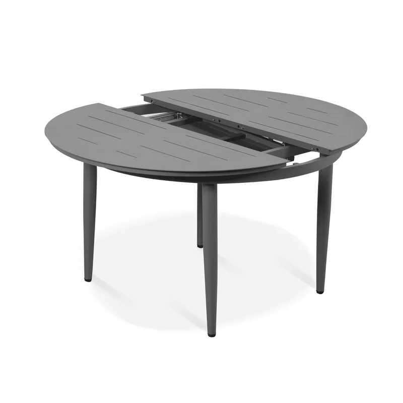 Boender Outdoor dining tuinset 5 delig aluminium antraciet grijs