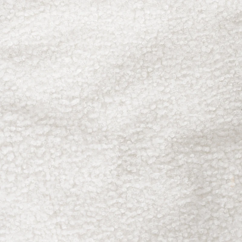 Swoop Bouclé Akzentsessel Sitzsack - Elfenbein