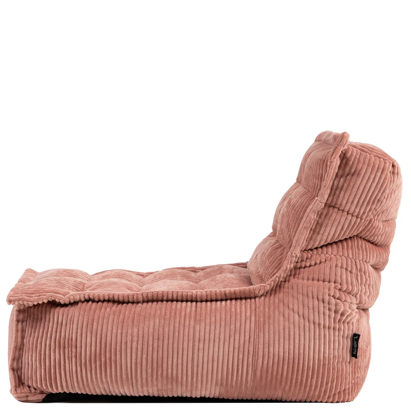 Dolce Kinder-Sitzsack, Cord, Morgenrosa
