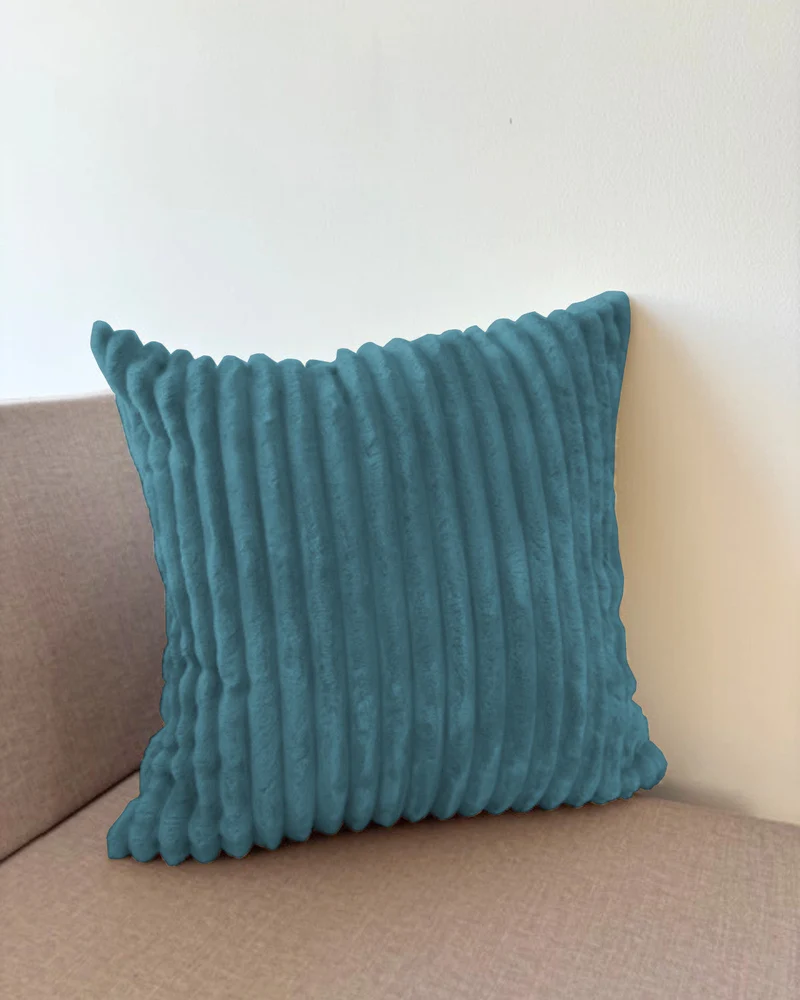 Dekorative Kissen aus breitem Cord