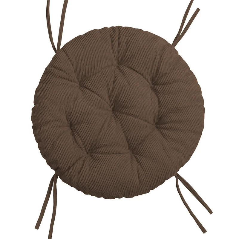 Rundes Cordkissen für Papasan-Sessel