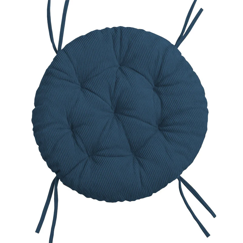 Rundes Cordkissen für Papasan-Sessel