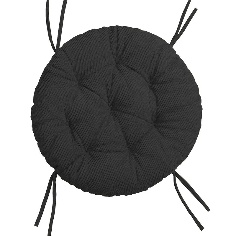 Rundes Cordkissen für Papasan-Sessel