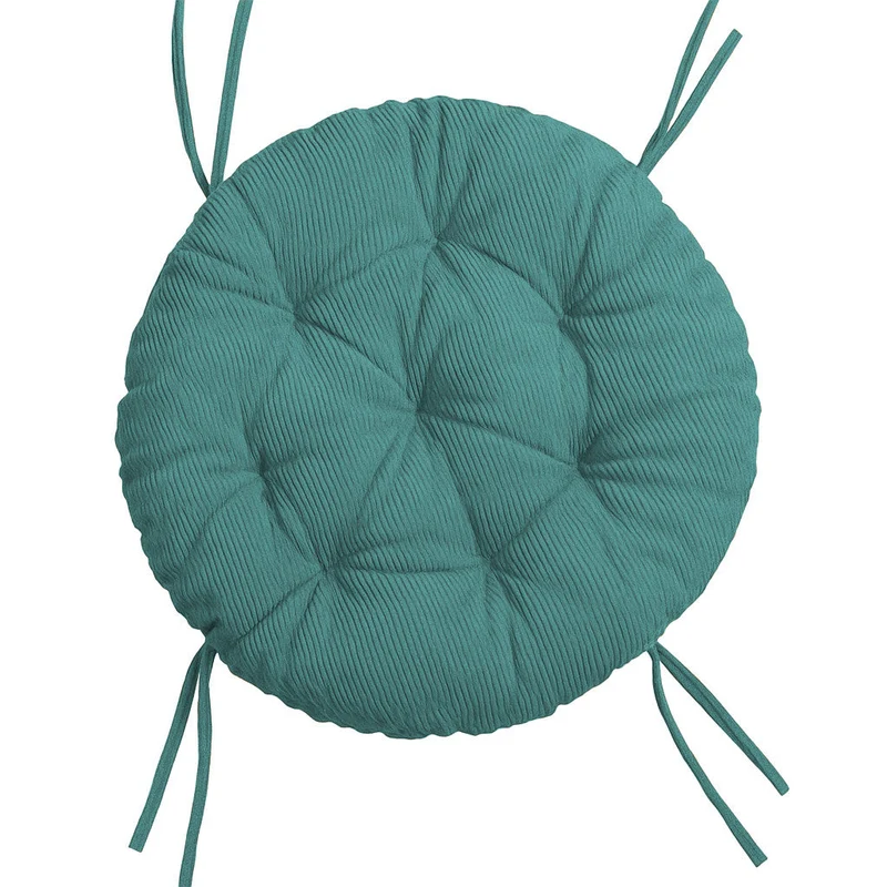 Rundes Cordkissen für Papasan-Sessel
