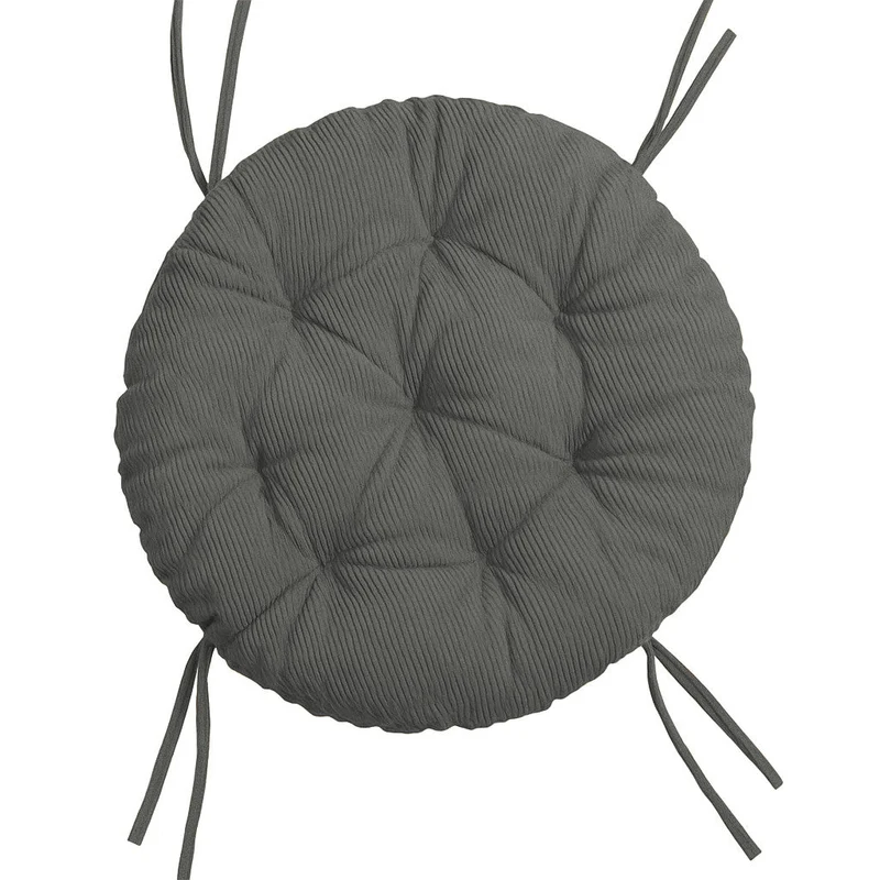 Rundes Cordkissen für Papasan-Sessel