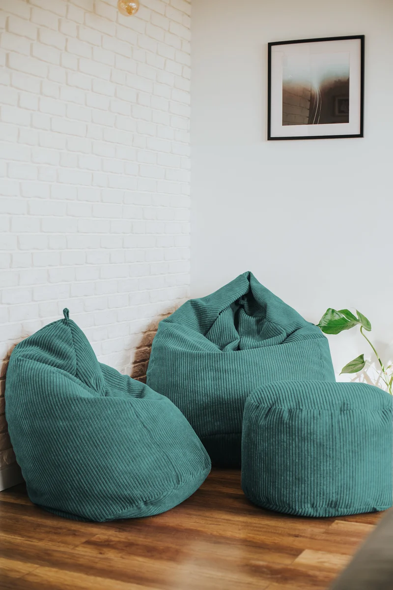 Sitzsack aus Cord