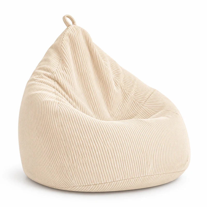 Sitzsack aus Cord
