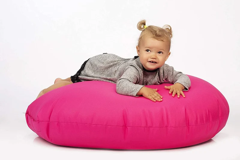 Sitzsack Pancake gefüllt mit EPS-Kugeln, großer Sitzsack für drinnen und draußen, wasserdicht, multifunktional, für Kinder und Erwachsene