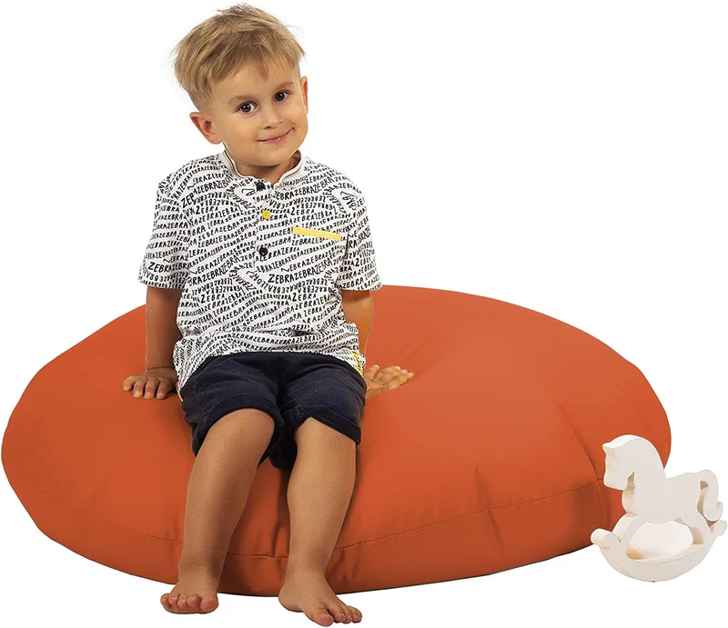 Sitzsack Pancake gefüllt mit EPS-Kugeln, großer Sitzsack für drinnen und draußen, wasserdicht, multifunktional, für Kinder und Erwachsene
