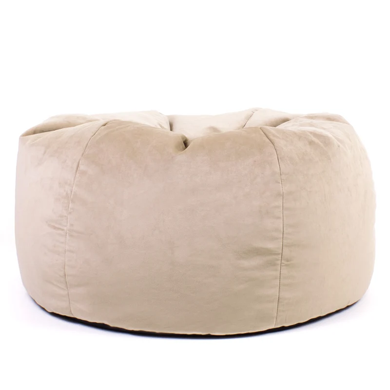 Kingston Samt Klassischer Sitzsack - Natur