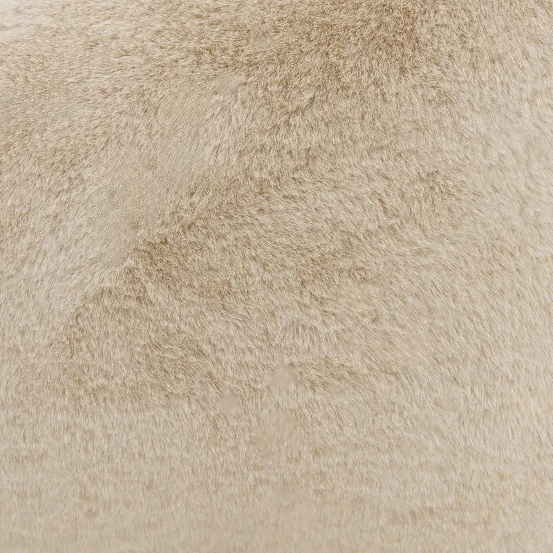 Kingston Klassischer Sitzsack, Kunsttkaninchenfell, Naturfarbe