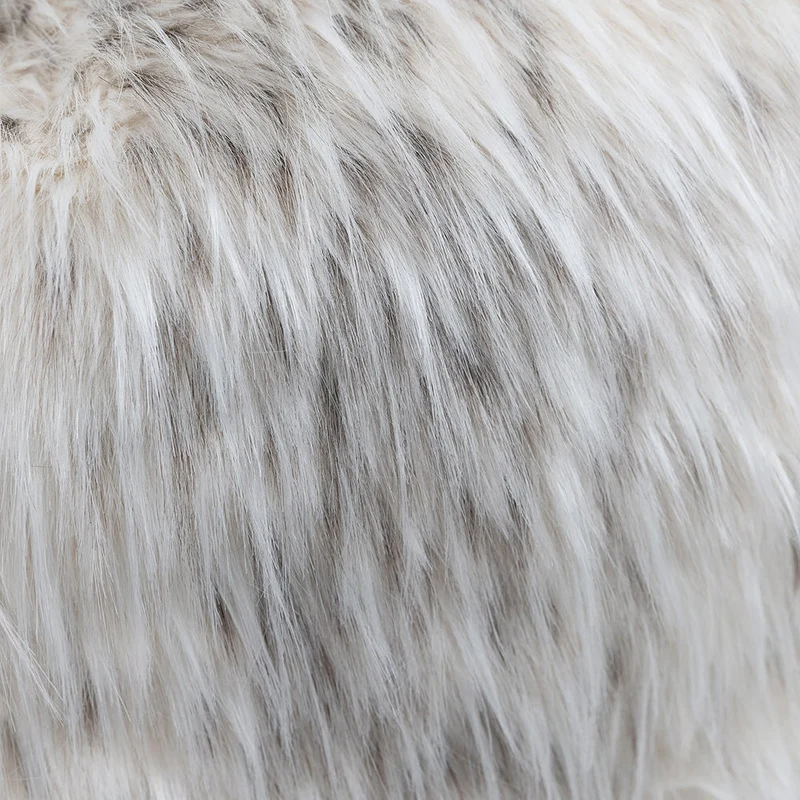 Sitzsack aus Kunstfell – Natur
