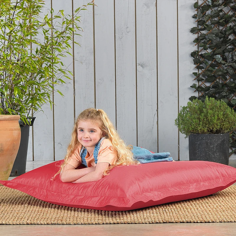 Kids Big Bag Indoor-Outdoor Bodenkissen Sitzsack – Koralle