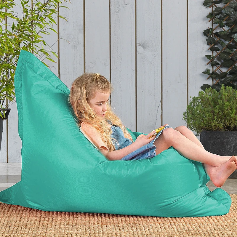 Großer Sitzsack für Kinder – Drinnen & Draußen, Bodenkissen-Sitzsack – Pfefferminz