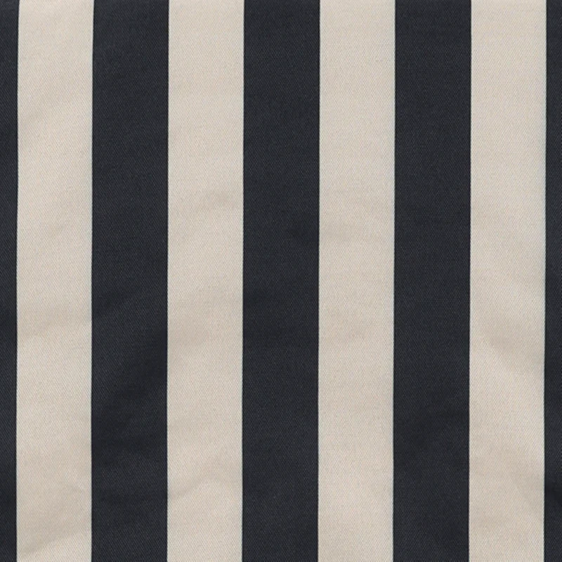 Deck Stripe Sitzkissen Navy - Schwarz