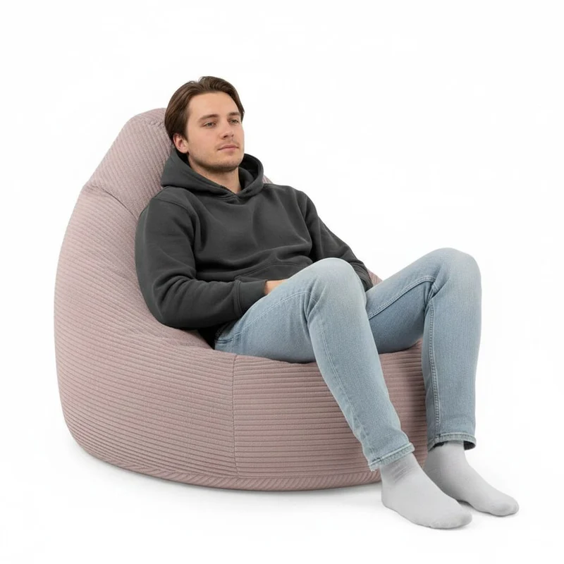 Sitzsack Flumpy Dune XXL, altrose