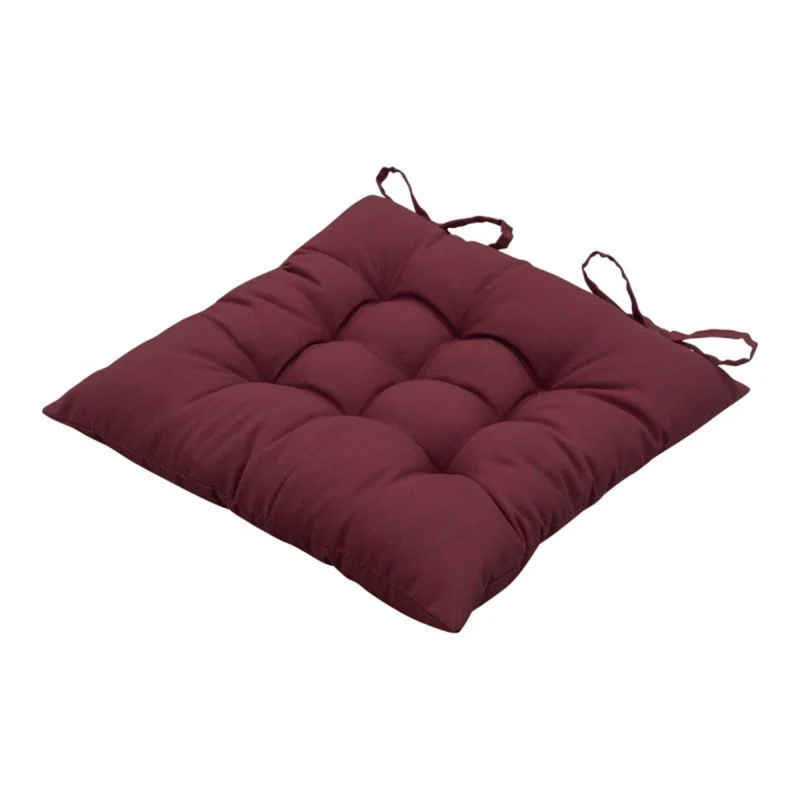 Madison Toscane zitkussen 46x46cm Panama Bordeaux