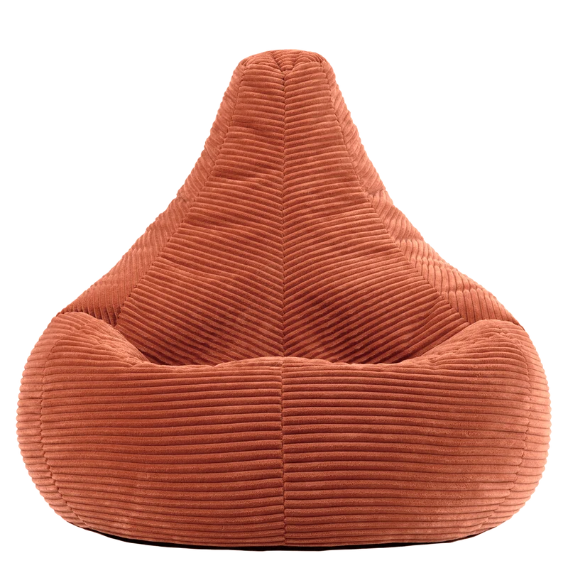 Dalton Sessel-Sitzsack, Cord, Terrakotta