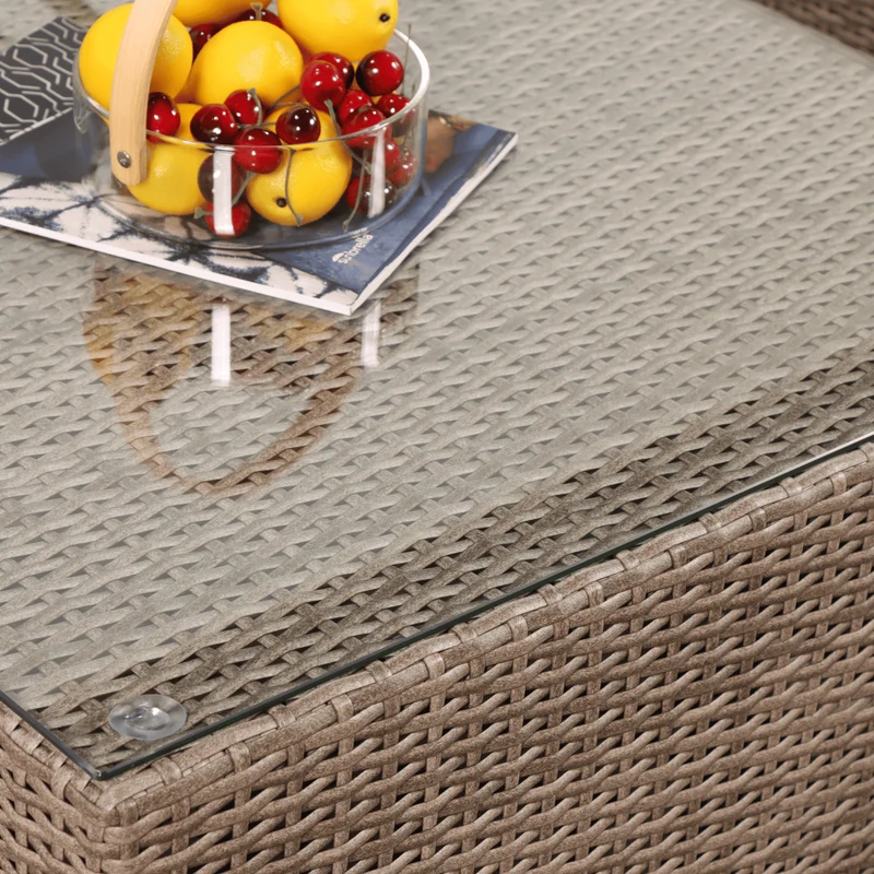 Boender Outdoor Verona Hoek loungeset rotan grijstinten