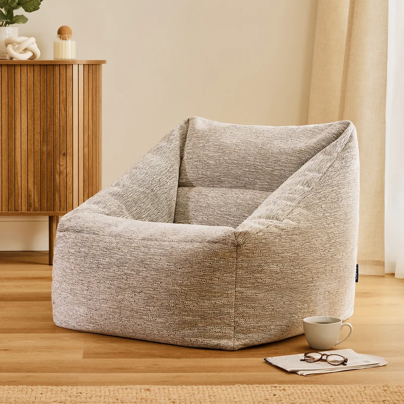 Natalia Webstuhl-Sessel Sitzsack - Natur