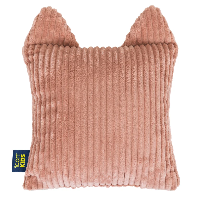 Kinder Cleo Katze Kordkissen - Morgenrot