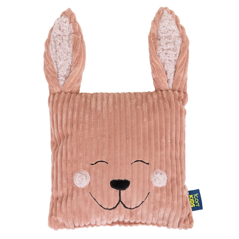 Kinder Robyn Kaninchen Cord Kissen – Morgenrot