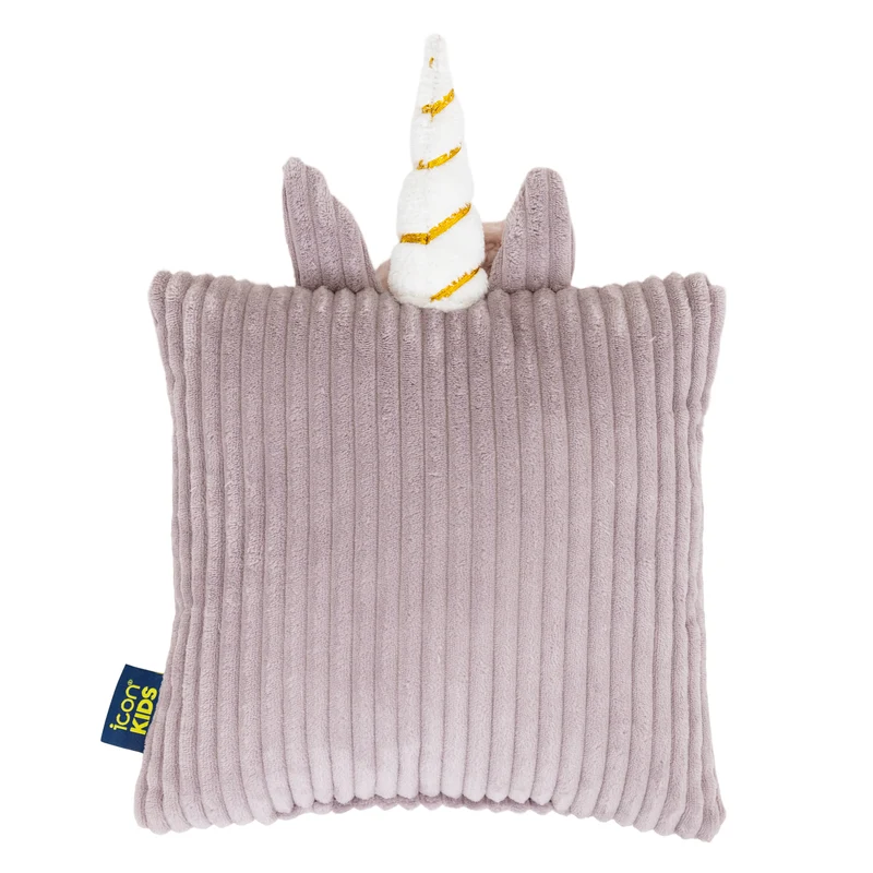 Kinder Luna Einhorn Kordkissen – Lavendel