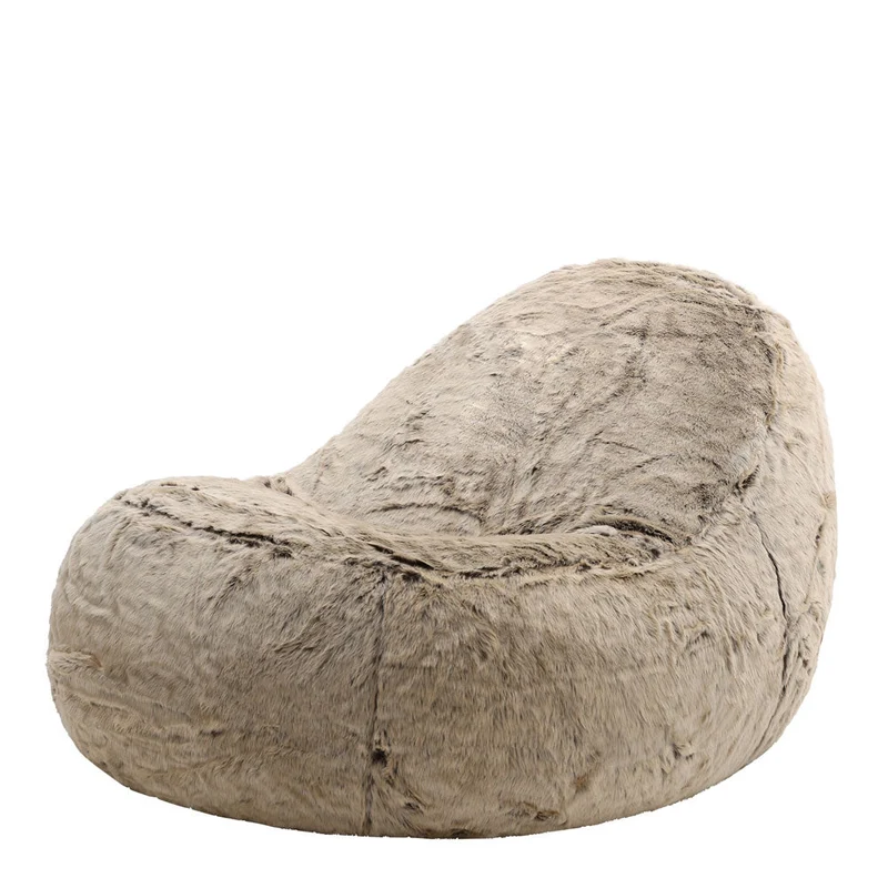 Sitzsack Lounger Kunstfell Traum - Nerz