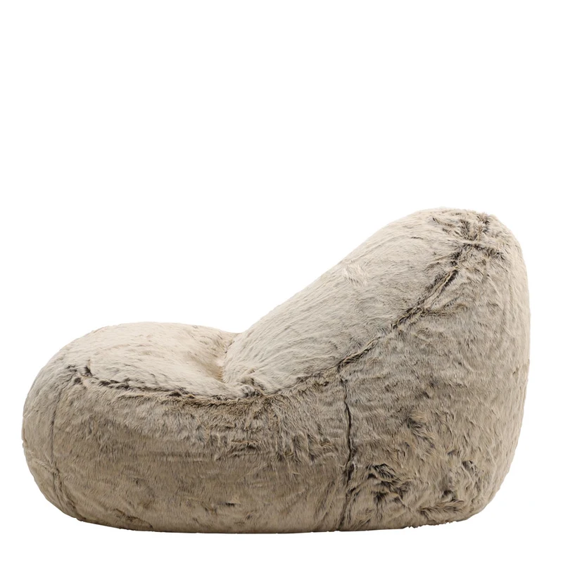 Sitzsack Lounger Kunstfell Traum - Nerz