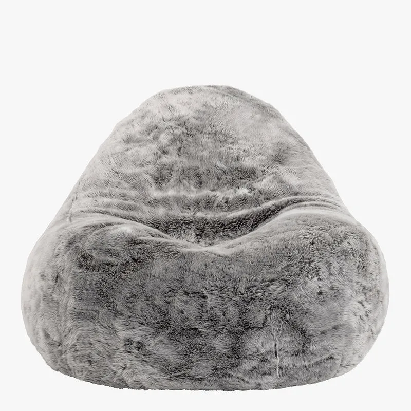 Dream Kunstfell-Lounger, Grau