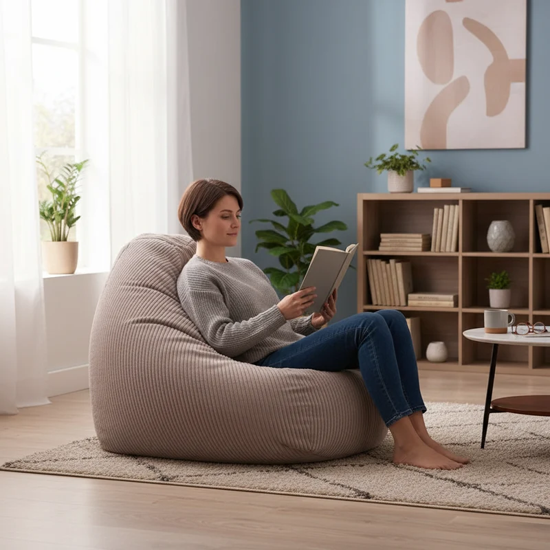 Sitzsack BeanBag Shara XXL, rose