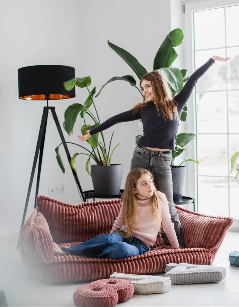 Kindersofa – weich, bequem, perfekt zum Ausruhen und Spielen