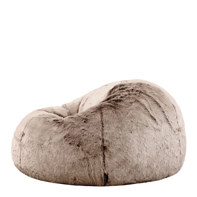 Sitzsack aus Kunstfell – Nerz