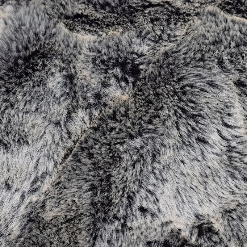 Arctic Wolf Kunstfell-Lounger, Grau