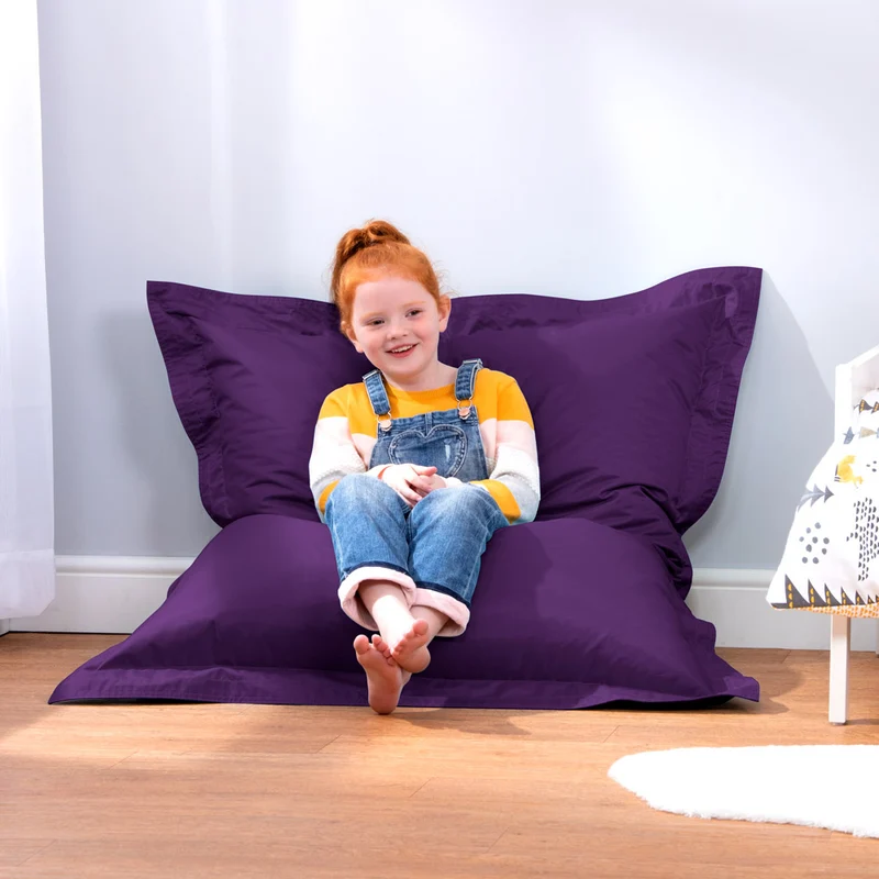 Kids Big Bag Indoor-Outdoor Bodenkissen Sitzsack - Lila